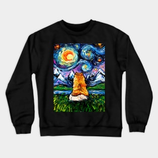 Pomeranian Night 2 Crewneck Sweatshirt